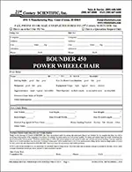 BOUNDER 450 Order/Quote Form